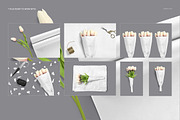 Flower Wrapping Paper Mockup Set, a Pens & Pencil Mockup by creatsy5 (Thumbnail 2 of 19)