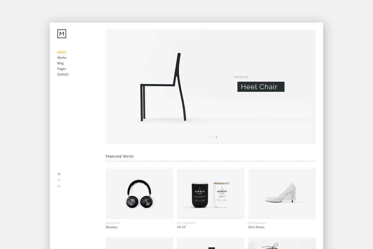Minimalist WordPress Theme - Minilio, a WordPress Template by themenow (Photo 3 of 8)