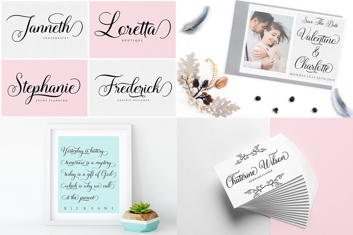 The Premium Creation Font Bundle, a Serif Font by Megatype (Photo 3 of 56)