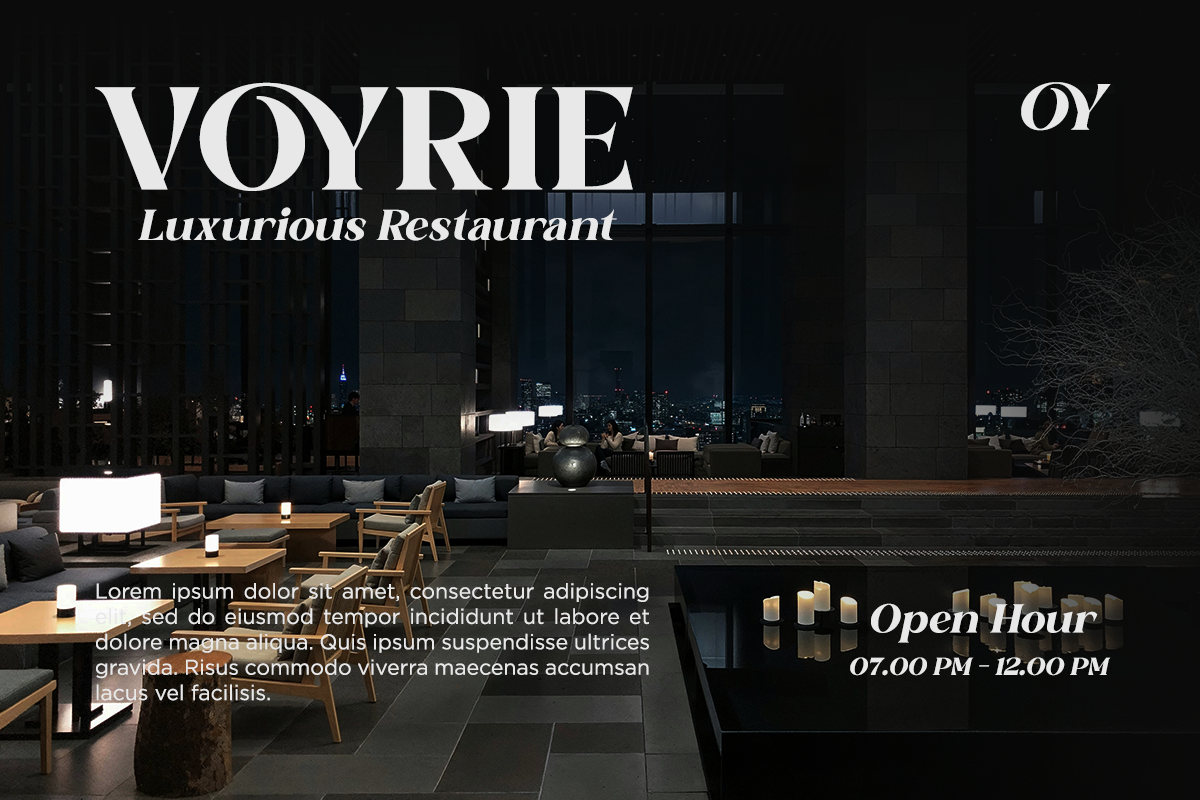 Kozifa – Luxury Bold Typeface, a Font by RagamKata (Photo 4 of 10)