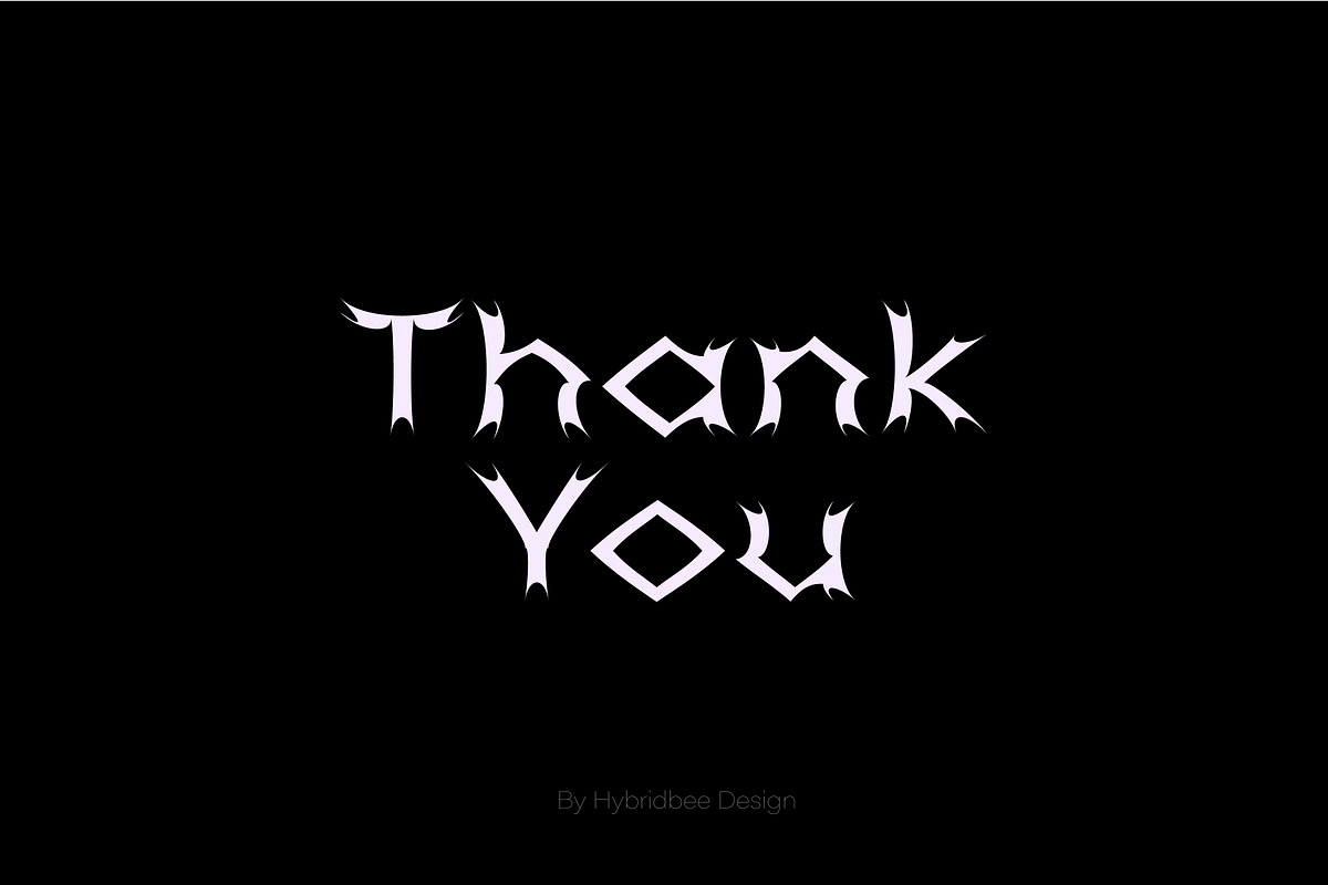 SAWTOOTH - Display Font, a Sans Serif Font by Hybridbee Design (Photo 8 of 8)