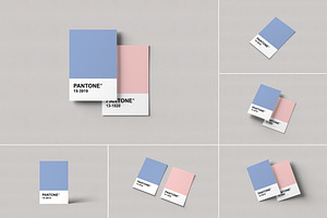 Pantone Card Mockups