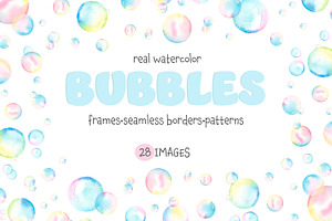 Watercolor Bubbles