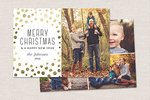 Christmas Card Template CC081