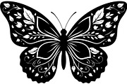 Decorative Butterfly Silhouette, an Object Graphic by Creativeshirt (Thumbnail 7 of 16)