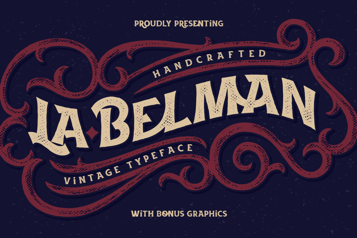 La Belman font + bonus, a Script Font by Gleb Guralnyk (Photo 1 of 5)