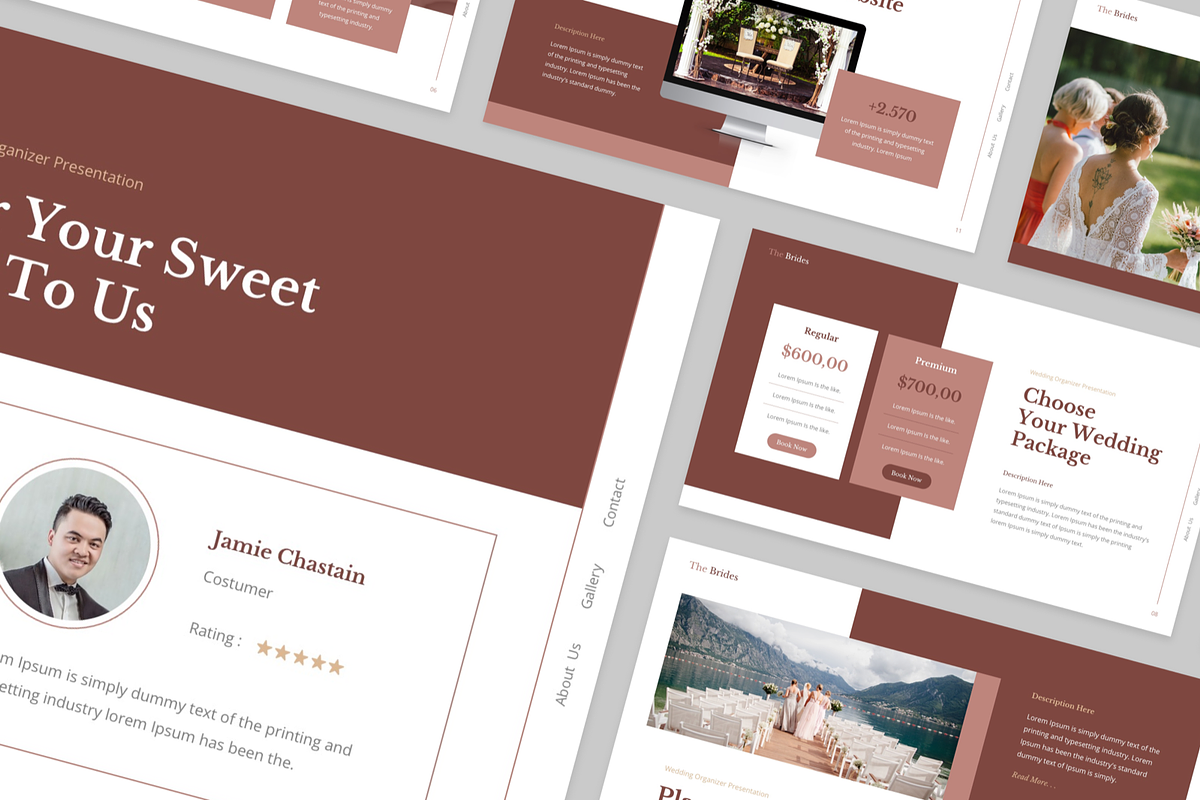 The Brides Organizer Google Slide, a Presentation Template by GraphauseProject (Photo 7 of 7)