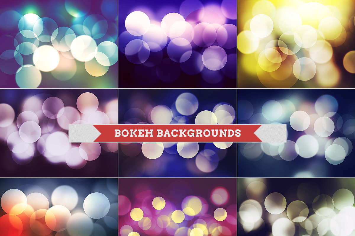 Bokeh Backgrounds, a Texture Graphic by Bato (Photo 2 of 3)
