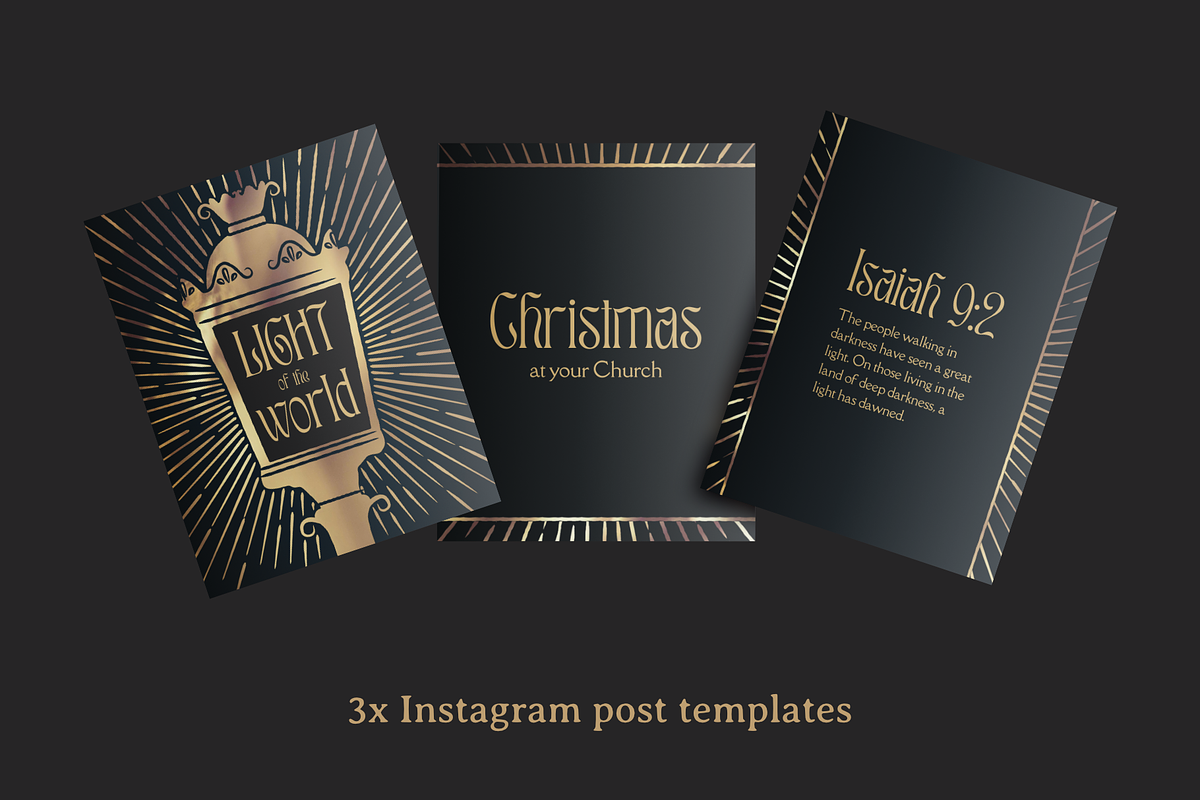 Lantern Christmas Canva Template, a Presentation Template by Greater Worth (Photo 5 of 6)