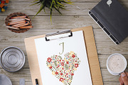 Floral Wedding Vector Graphics, an Illustration by By Lef (Thumbnail 3 of 4)