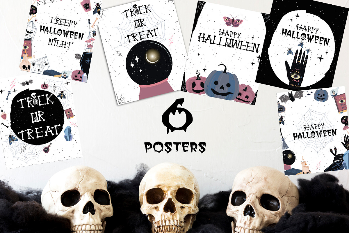 Halloween collection, a Decorative Illustration by Mio Buono (Photo 6 of 8)