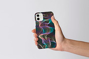 Holographic Waves, Seamless Pattern, a Pattern Graphic by Sveta Aho (Thumbnail 3 of 6)