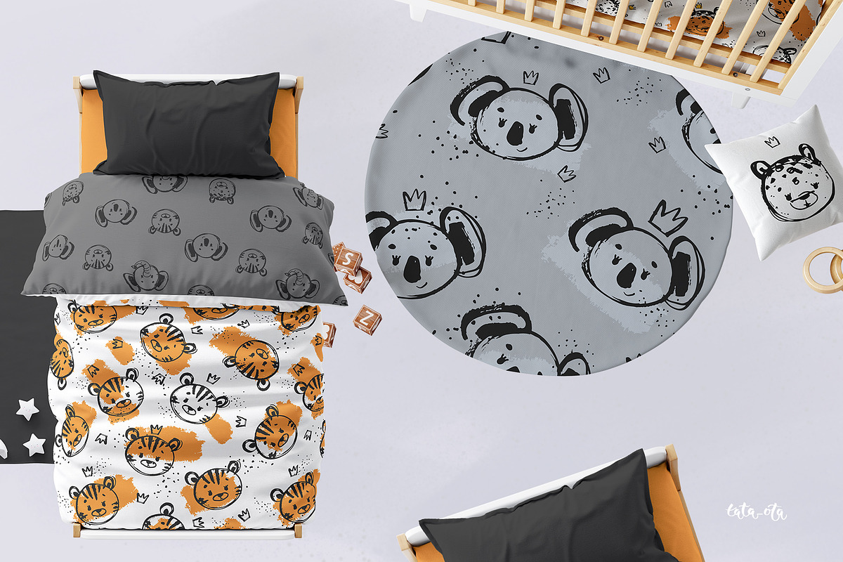 Baby animals, an Animal Illustration by tata_ota (Photo 6 of 18)