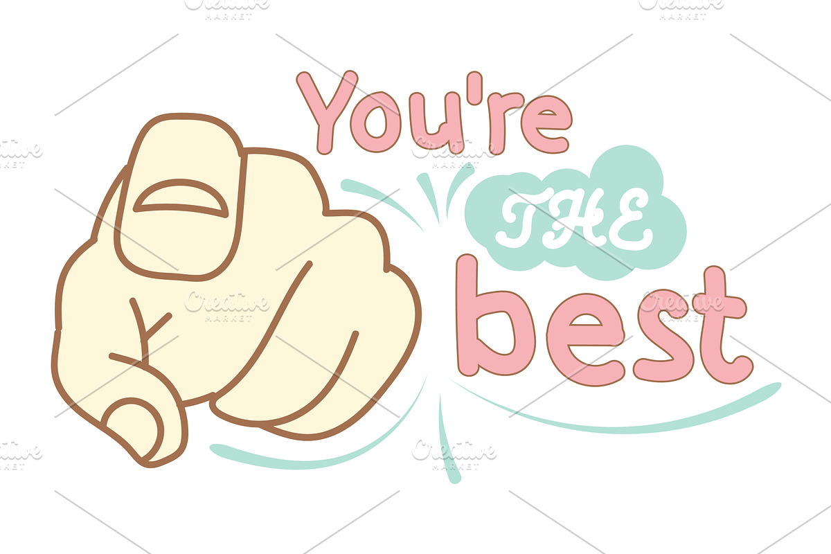 Funny lettering. for your projects, a Card Template by pashigorov (Photo 15 of 15)