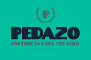 Pedazo Font, a Serif Font by OMG IT'S LINDZ (Thumbnail 1 of 5)
