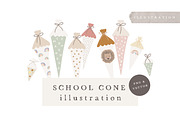 SCHOOL BUNDLE / vector and png, an Education Illustration by KruthDesign (Thumbnail 1 of 8)