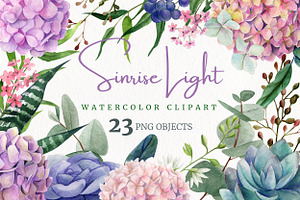 Watercolor Floral Collection
