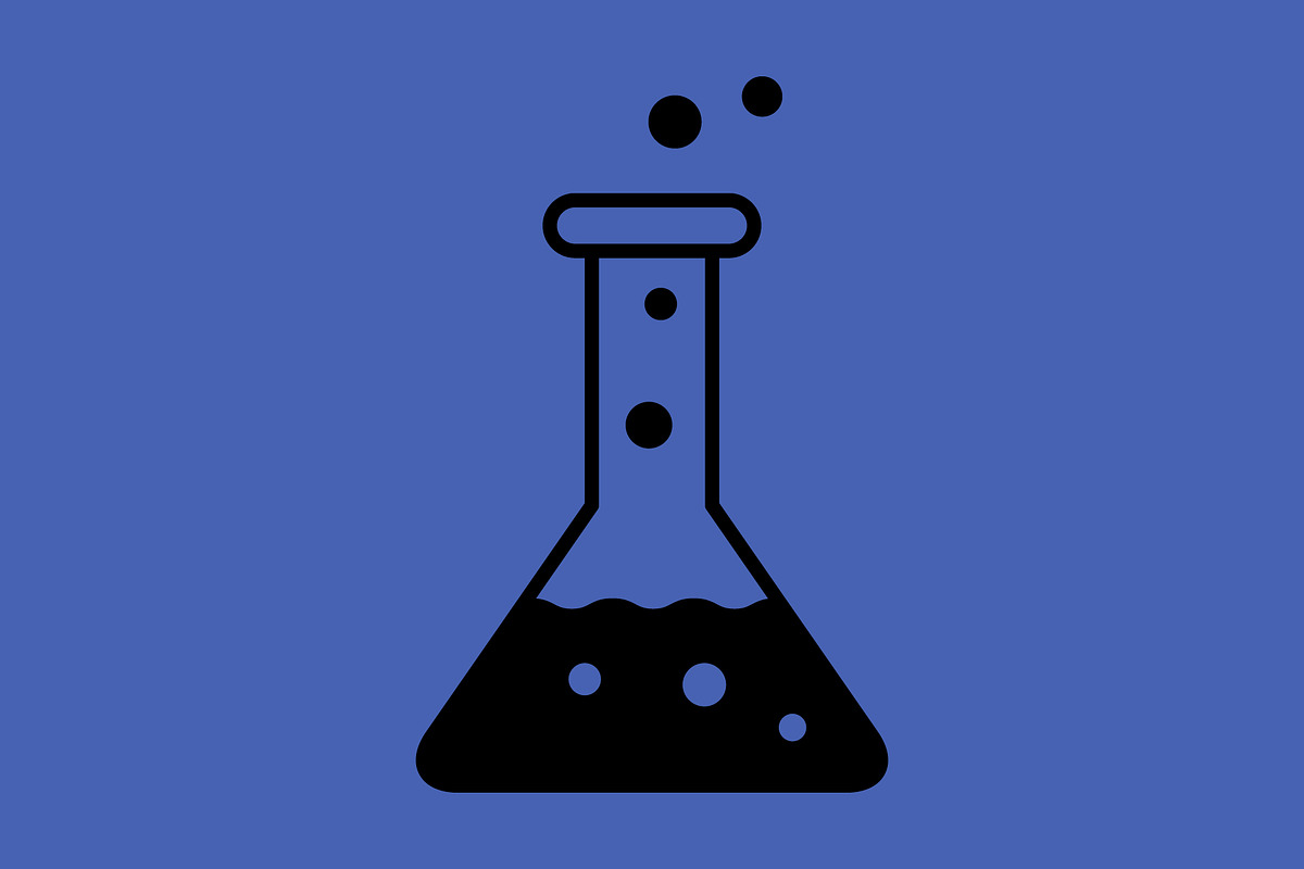 Chemistry icon design template
