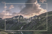 Escapist Roman Typeface, a Script Font by Aditastudios (Thumbnail 5 of 8)