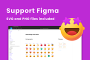 Vivid Emojis Icons Pack, an Outline Icon by Amazing Custom Icons (Thumbnail 7 of 7)