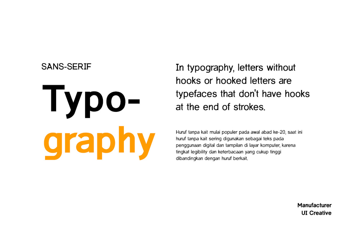 Aeronomic Sans Serif Font, a Sans Serif Font by UICreative (Photo 9 of 13)