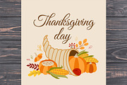 Thanksgiving Day Design Kit, a Seasonal Illustration by Artspace (Thumbnail 6 of 8)