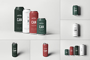 Can Mock-up 2, a Cups & Container Mockup by Yogurt86 (Thumbnail 1 of 11)