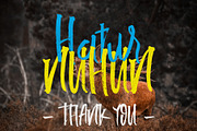 Hui Boled Hand Brush Typeface, a Font by ndroadv (Thumbnail 8 of 8)