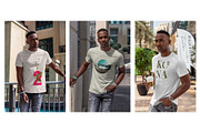 T-Shirt MockUp African Men, a Shirt Mockup by Dikarte.Store (Thumbnail 3 of 14)