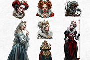 Alice in wonderland Clipart Set, a Person Illustration by ThatsDesignArt (Thumbnail 10 of 11)