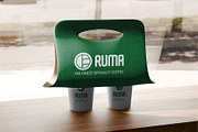 Coffee Cup Takeaway Mockup, a Product Mockup by SLAB! Design (Thumbnail 4 of 7)