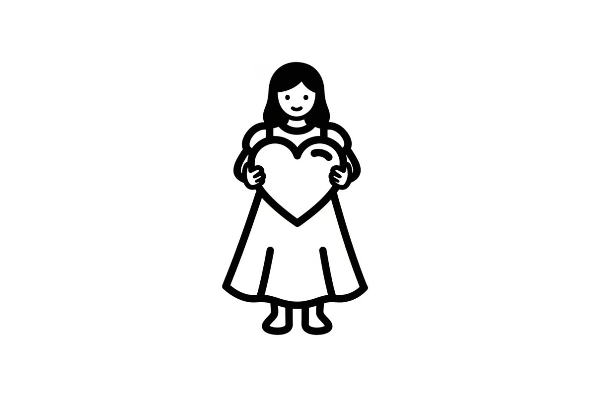 Cute Love Girl Silhouette Bundle, an Illustration by Designs_River (Photo 33 of 53)