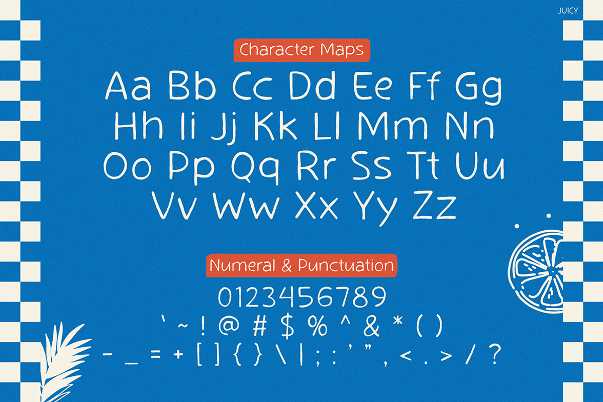 Juicy, a Font by Pinisi ART (Photo 2 of 10)