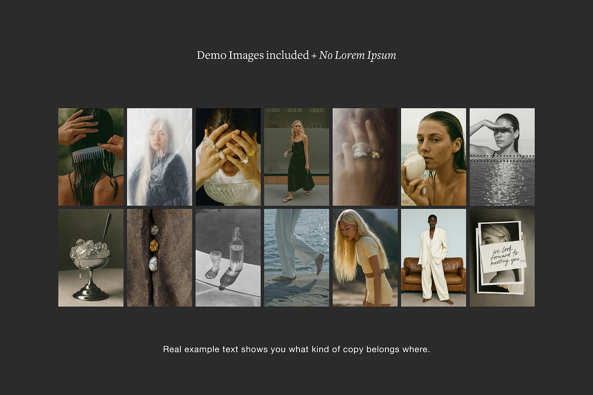 Editorial Squarespace Website, a Squarespace Template by Studio TSM (Photo 11 of 16)