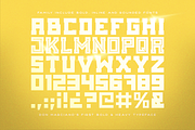 Cuadra, a Sans Serif Font by DonMarciano (Thumbnail 2 of 6)