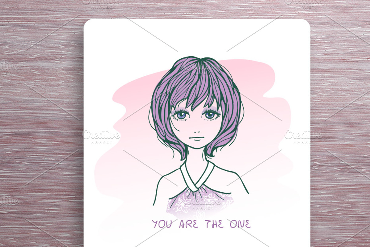 Hand Drawn Greetings Cards, a Person Illustration by Designifty (Photo 4 of 5)
