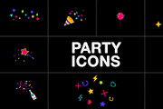 Party Icons for Premiere Pro, a Templates & Theme by 2dfx (Thumbnail 1 of 2)