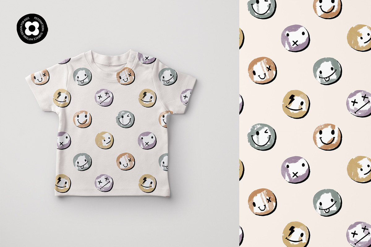 Acid pattern collection, a Pattern Graphic by Muriel Petitpattern (Photo 3 of 7)