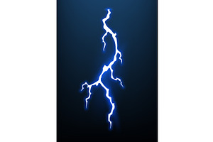 Lightning animation with, an Object Illustration by Things for designers