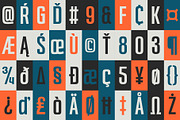 GR RAGH - Condensed Display Typeface, a Sans Serif Font by Garisman Std (Thumbnail 3 of 13)