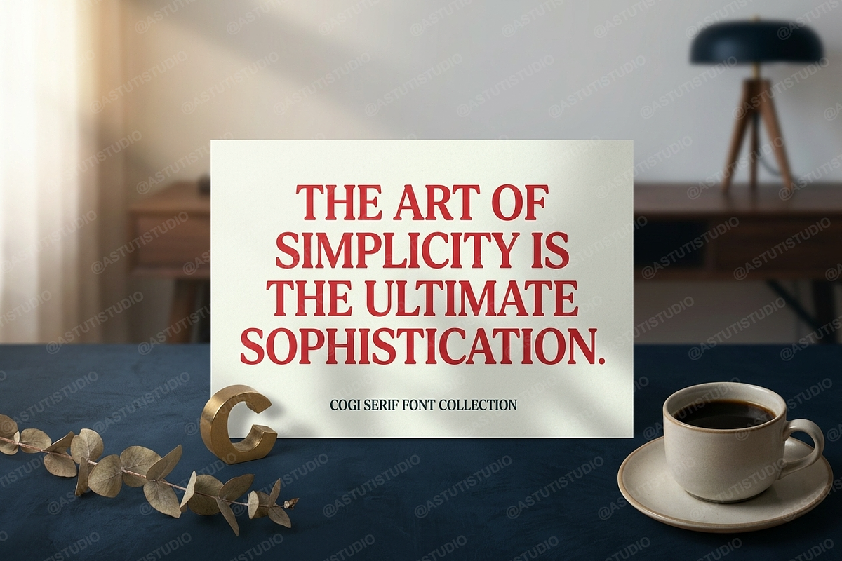 Cogi | Modern Luxury Serif Typ, a Serif Font by Astuti Studio (Photo 13 of 23)