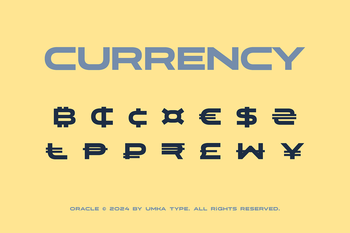 Oracle Logo Font, a Sans Serif Font by alpercakici