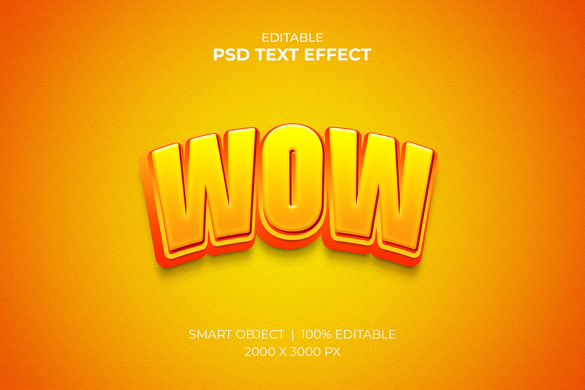 Wow Modern 3d Layer Style, a Layer Style Add-On by Mondols Graphic