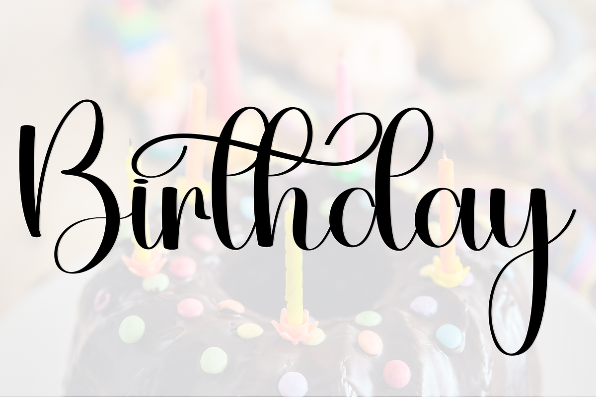 Birthday Western, a Font by InermediaSTUDIO (Photo 6 of 8)