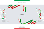 Italy flag ribbon vector, a Templates & Theme by Simbos (Thumbnail 9 of 9)