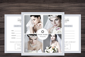 Photography Gift Certificate Templat, a Marketing Template by NM-Design-Studio