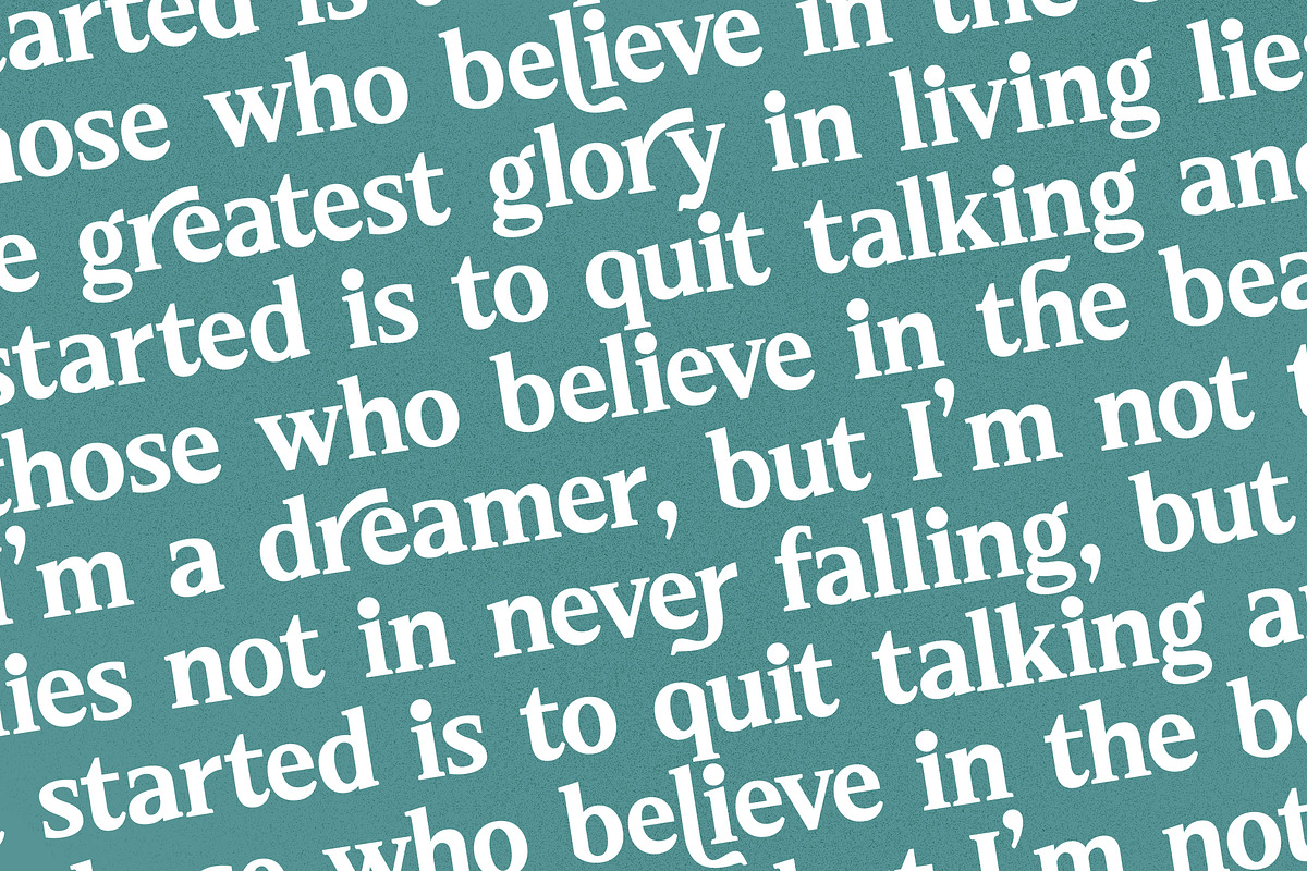 Neutral Trends Modern Display Serif, a Serif Font by timelesstype.co (Photo 17 of 20)
