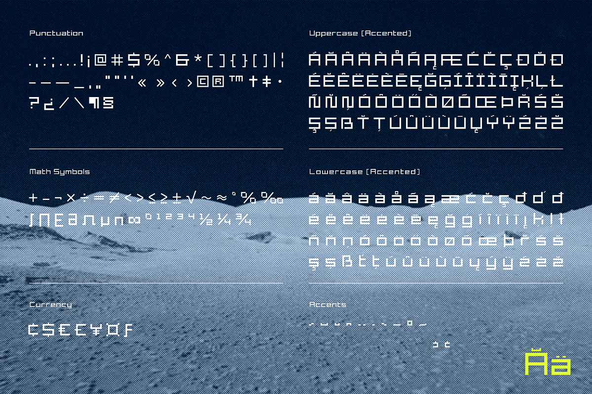 Zero Orama - Square Pixel Font, a Sans Serif Font by Studio Siv (Photo 4 of 5)