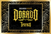 DORADO - FONT, a Blackletter Font by jakejarkor (Thumbnail 1 of 12)