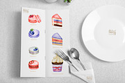 Sweet Cake Baking Watercolor clipart, an Object Graphic by svetlanaARTdreams (Thumbnail 5 of 10)